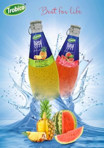 Trobico basil seed with juice