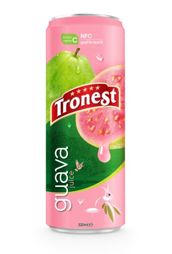 Tropical Juice 320ml Canned NFC Guava Fruit Drink