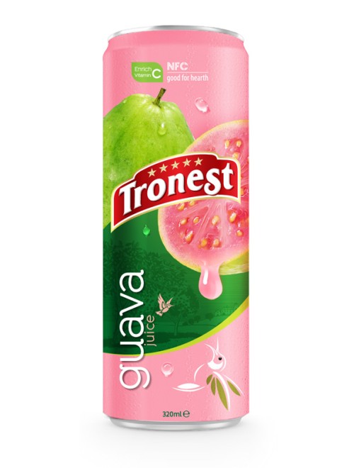 Tropical Juice 320ml Canned NFC Guava Fruit Drink