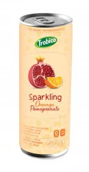 sparkling orange and pomegranate