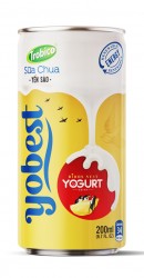 200ml Alu Can Bird's Nest Yogurt Drink YOBEST Brand (Or OEM)
